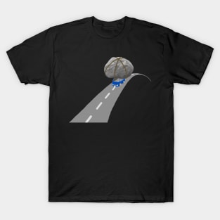 Sisyphus Gets a Car T-Shirt